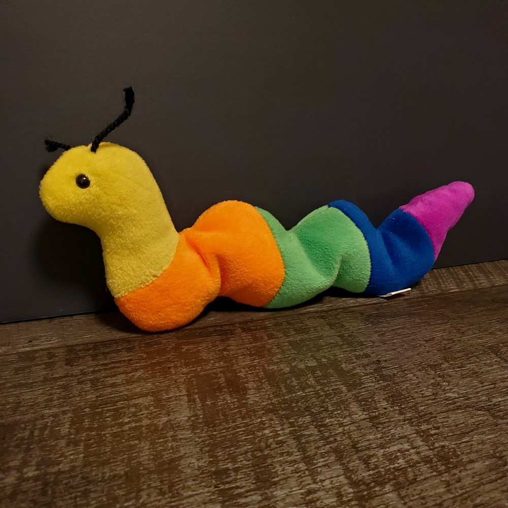 Ty Multicolor Plush Caterpillar